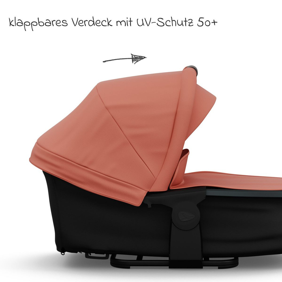 TFK Kombi-Einheit mit Wanne und Sitz für Mono 3/4 & Pro in Lachs - Bild 3