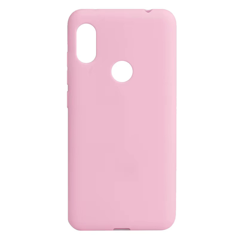 Stoßfeste Flüssigsilikonhülle für Huawei Y6 2019 und Huawei Y7 2019 in Rot - Bild 2