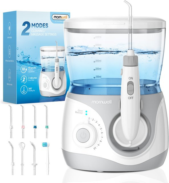 Mornwell Munddusche, Weiß, Unisex - Bild 1