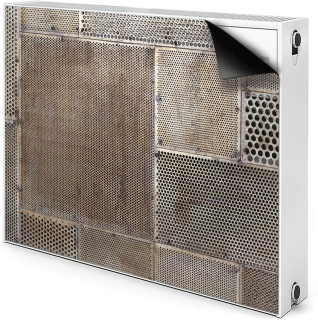 Tulup Magnetfolie für Heizkörper als Heizkörper Abdeckung in Braun, B/H: 110 x 60 cm - Bild 1