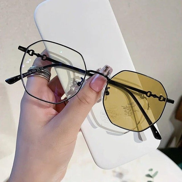 Dote Korrektionsbrille, round, Kunststoff, Vollrand, Unisex, transparent, black - Bild 1