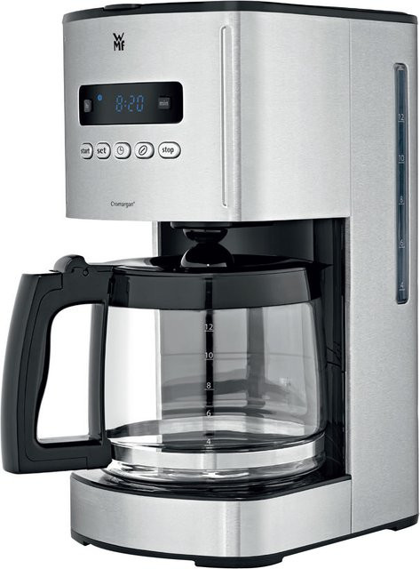WMF Skyline Digital Kaffeemaschine mit Timer, Silber, Glas und Edelstahl, 1000 W - Bild 1