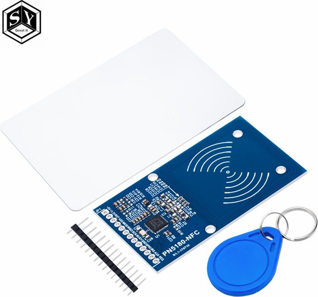 PN5180 NFC RF I Sensor ISO15693 RFID Hochfrequenz-IC-Karte ICODE2 Reader Writer für Arduino in Blau - Bild 1