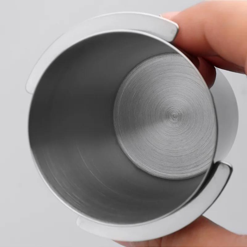 Yiran Furniture Kaffeedosierbecher aus Edelstahl in Silber als Barista-Zubehör für Espressomaschinen - Bild 4