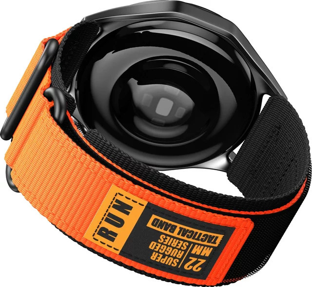 NUOTUO Uhrenarmband Nylon, Textil/NATO, Bunt, Unisex, 22 mm - Bild 1