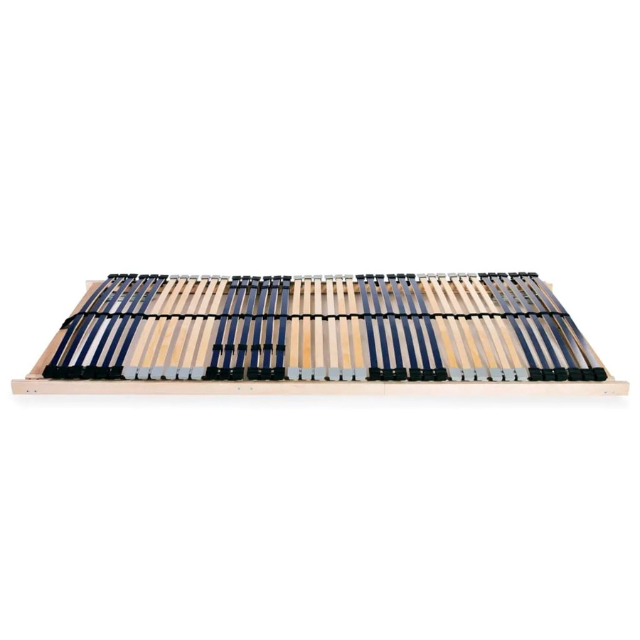vidaXL Lattenrost aus Buche und Birke mit 42 Latten und 7 Zonen, B/T/H: 80 x 200 x 195 cm - Bild 2