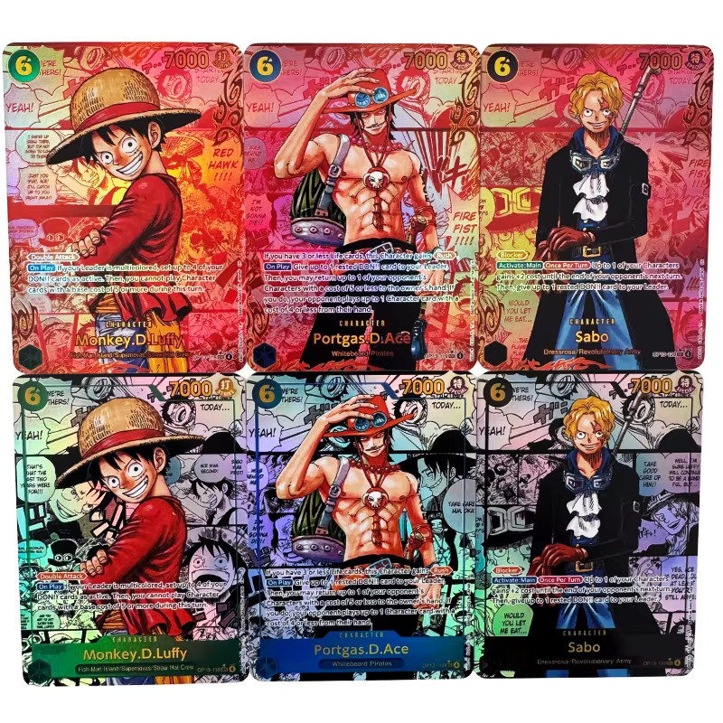 Bandai One Piece Sammelkarten, 7-teiliges Set, Englische Version - Bild 2