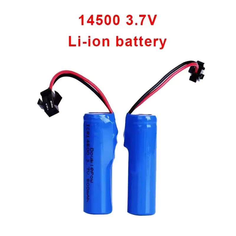 HONGXUNJIE 14500 AA Akku 3,7 V 800 mAh Blau für Spielzeug und Fernbedienungen - Bild 2