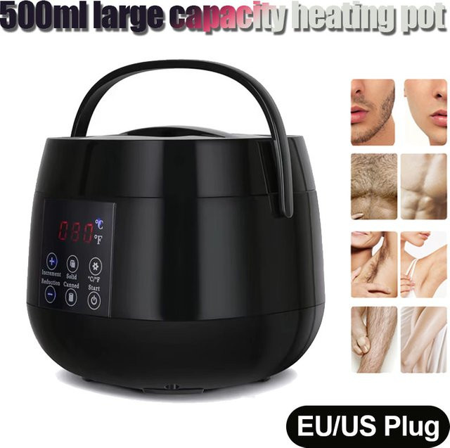XMSJ Wachserhitzer, 500 ml, Schwarz, Unisex - Bild 1