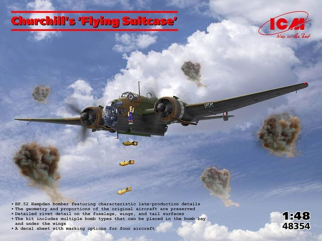 ICM Churchill´s Flying Suitcase, Modellbau, 1:48 - Bild 1