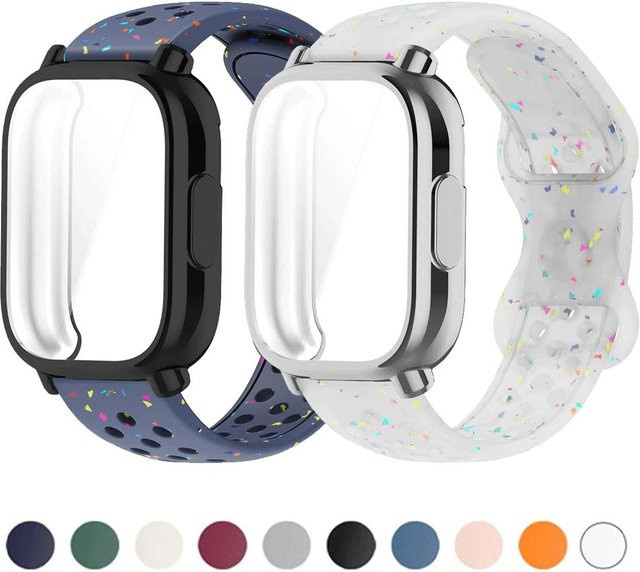 Xiaomi Armband und Hülle für Redmi Watch 5, Active 5 Lite, Silikon, multicolour - Bild 1