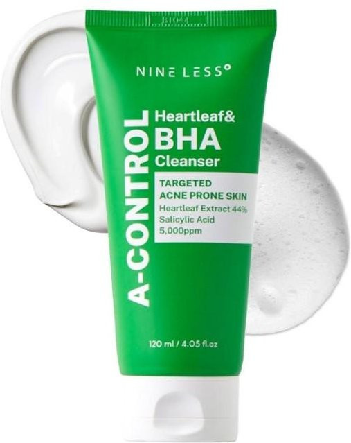 NINE LESS A-Control Herzblatt & BHA Reiniger Schaum, 120 ml - Bild 1