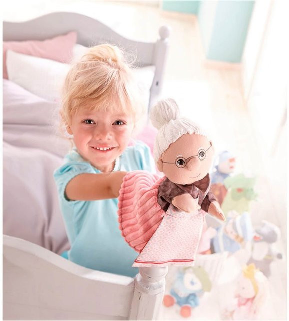 HABA Handpuppe Oma Textil mehrfarbig ab 18 Monaten - Bild 1