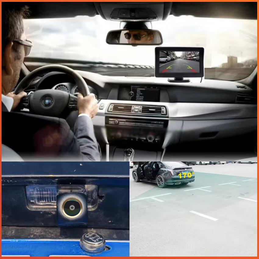 CARBAOHUI HD Rückfahrkamera für BMW und Mini Cooper in Schwarz - Bild 5