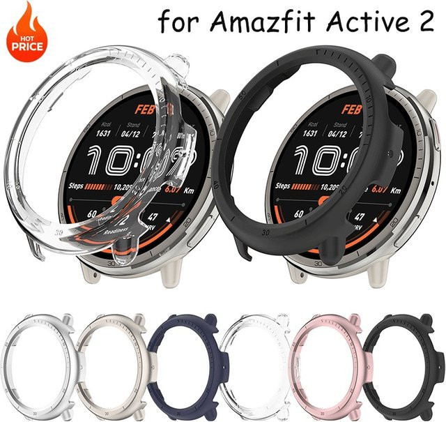 CAOWTAN Uhrenzubehör für Amazfit Active 2, Silikon, Unisex - Bild 1