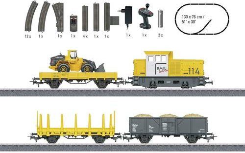 Märklin Start up Baustelle Startpackung Modelleisenbahn H0 - Bild 1