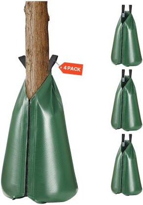 VEVOR Baumbewässerungsbeutel 4er-Pack mit Reißverschluss für langsame Wasserabgabe, 75,7 l pro Beutel - Bild 1