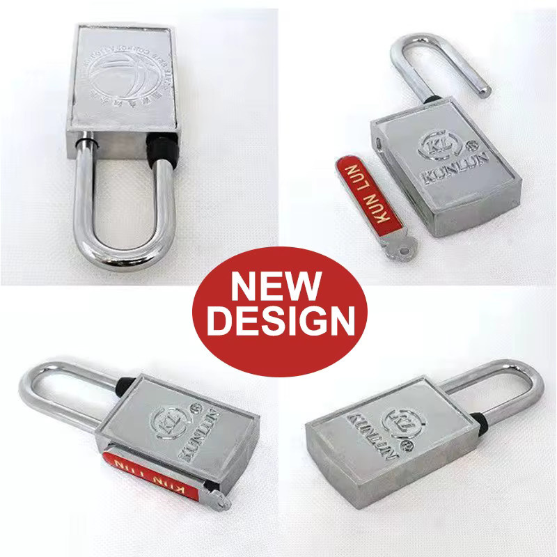 Magnetisches Passwortschloss von xmshxltd in Silber, rostfreies Induktions-Vorhängeschloss mit Anti-Blockierung für Hebeltüren und den Außenbereich - Bild 2