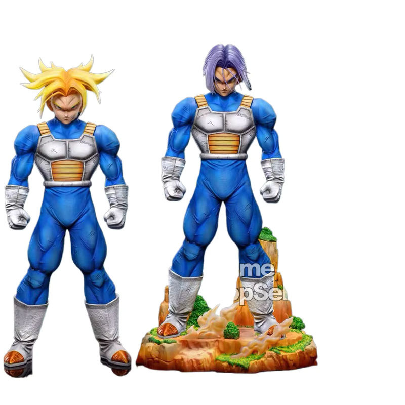 Bandai Dragon Ball Z Trunks Anime Figur aus Kunststoff, Blau, Höhe: 30 cm - Bild 3