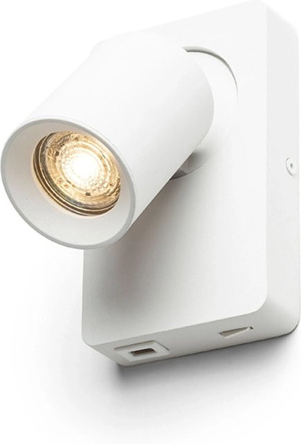 Rendl Deckenleuchte Voltera USB Weiß mit 9 W und GU10 Fassung - Bild 1
