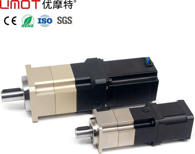 UMOT Backlash 5 Arcmin Hybrid-Schrittmotor mit Nema17-Getriebe und Schrägverzahnung für CNC-Roboter, Drehmoment 1,58–16 Nm, Übersetzungsverhältnis 4–70 - Bild 1