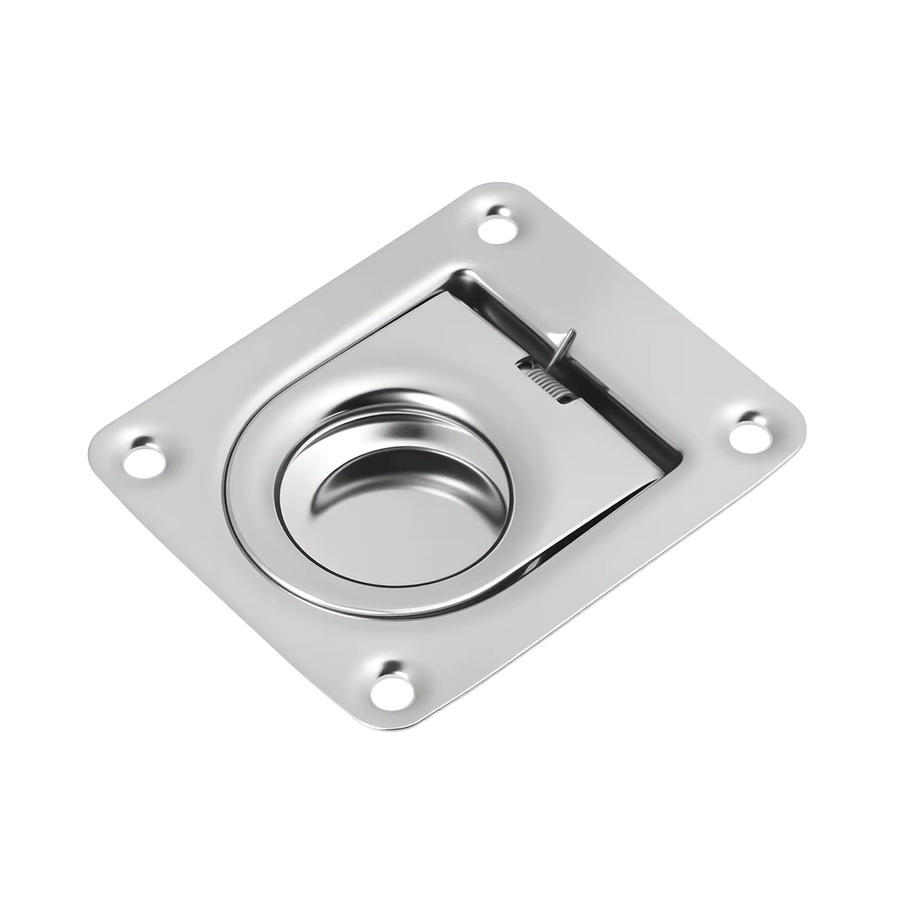 MAIMEIMI Sicherungsringgriff aus Edelstahl für Marine, Boot und Yacht, 4 Stück, B/H: 65 x 55 mm - Bild 2