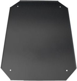 Ultradex Infotaschenhalter magnetisch aus Stahlblech für A4 Hoch- und Querformat, Schiefergrau, B: 31,5 cm, H: 23,0 cm - Bild 1
