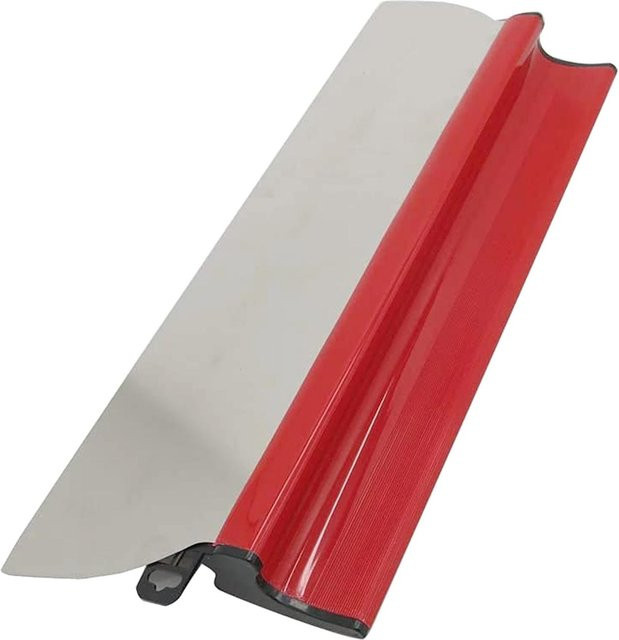 Wit angel Trockenbau-Glättspachtel aus Edelstahl in Silber, flexible Klinge für Wandwerkzeug und Verputzarbeiten, Breite: 60 cm - Bild 1
