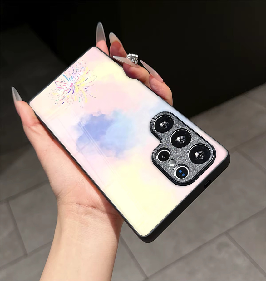 Maßgefertigte Schutzhülle für Samsung Galaxy Android Smartphones in Schwarz und Multicolour - Bild 4