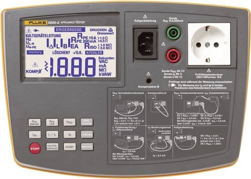 Fluke 6200-2 Installationstester nach VDE-Norm 0413 in Grau - Bild 1