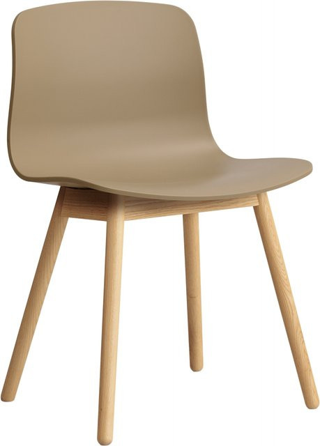 HAY About A Chair AAC 12 Designstuhl aus Polypropylen und Eiche in Braun - Bild 1