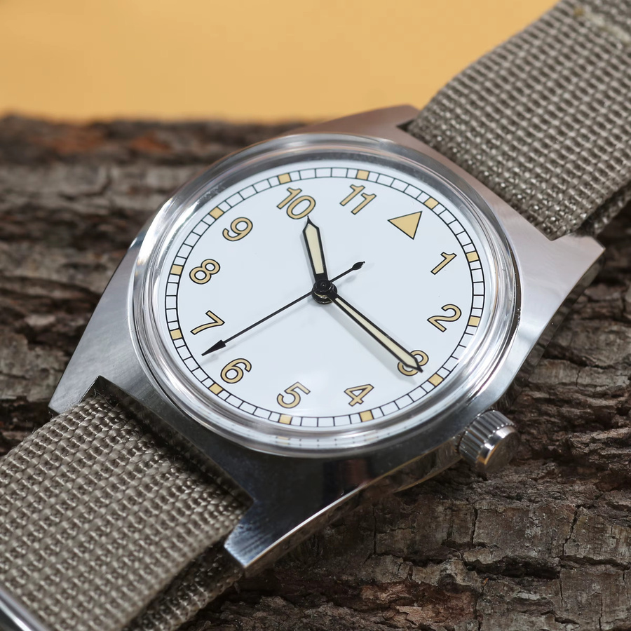 HEIMDALLR Pilotenuhr, Handaufzug, Edelstahl, 36 mm, Unisex - Bild 2