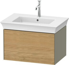 Duravit Waschtischunterschrank ohne Aufsatz White Tulip Hochglanz B/T/H: 68,4 x 45,8 x 41 cm - Bild 1