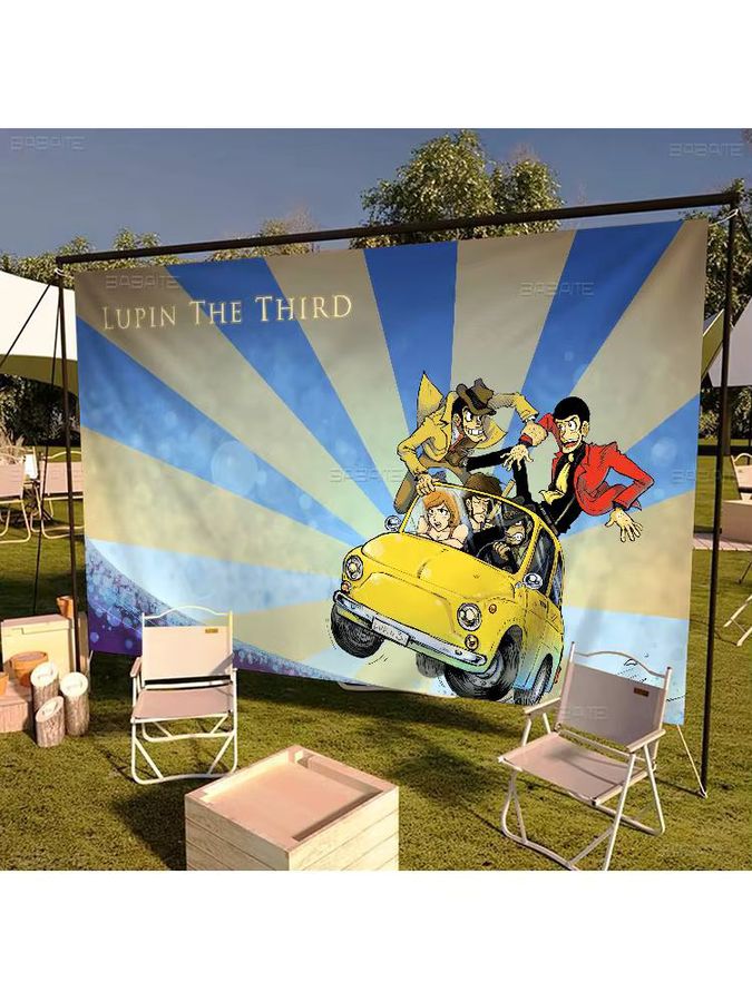 Potdemiel Campingflagge Adventure Story L-Lupin in Multicolor - Bild 3