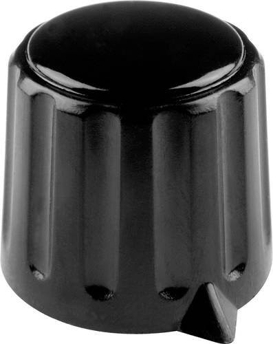 Mentor Drehknopf mit Zeiger Schwarz Ø 28 mm x H 18,5 mm - Bild 1