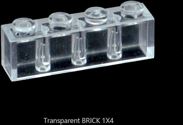 Yiran toy Kompakte Partikel Bausteine, Transparent, ab 6 Jahren - Bild 1