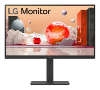 LG IPS-Monitor 27BA650-B, 27 Zoll Full HD, Schwarz, HDMI, DisplayPort, USB-C - Bild 2