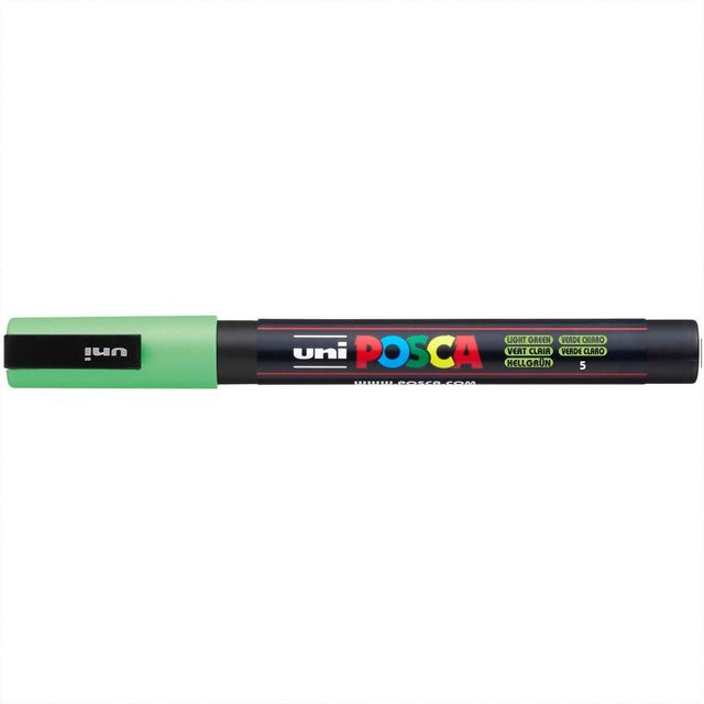 uni POSCA-Marker PC-3M Permanent Marker mit feiner Spitze in Hellgrün - Bild 1