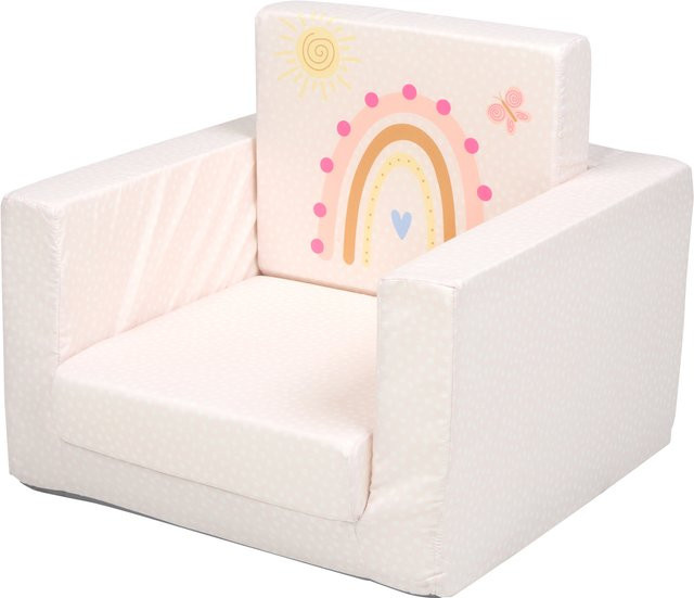 LIVARNO Kindersessel in Rosa mit Textilbezug und Oeko-Tex Standard 100 - Bild 1