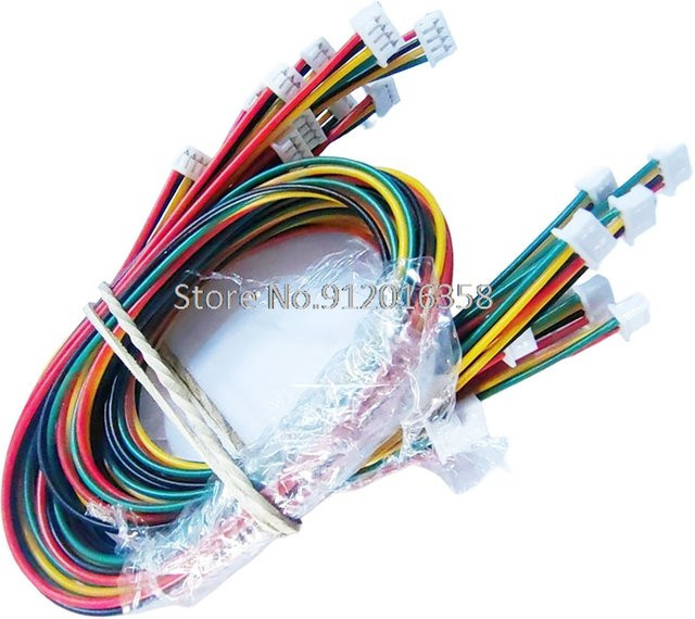 JST PicoBlade Datenkabel Serie 51021, 1,25 mm Pitch, 28 AWG, Mehrfarbig - Bild 1