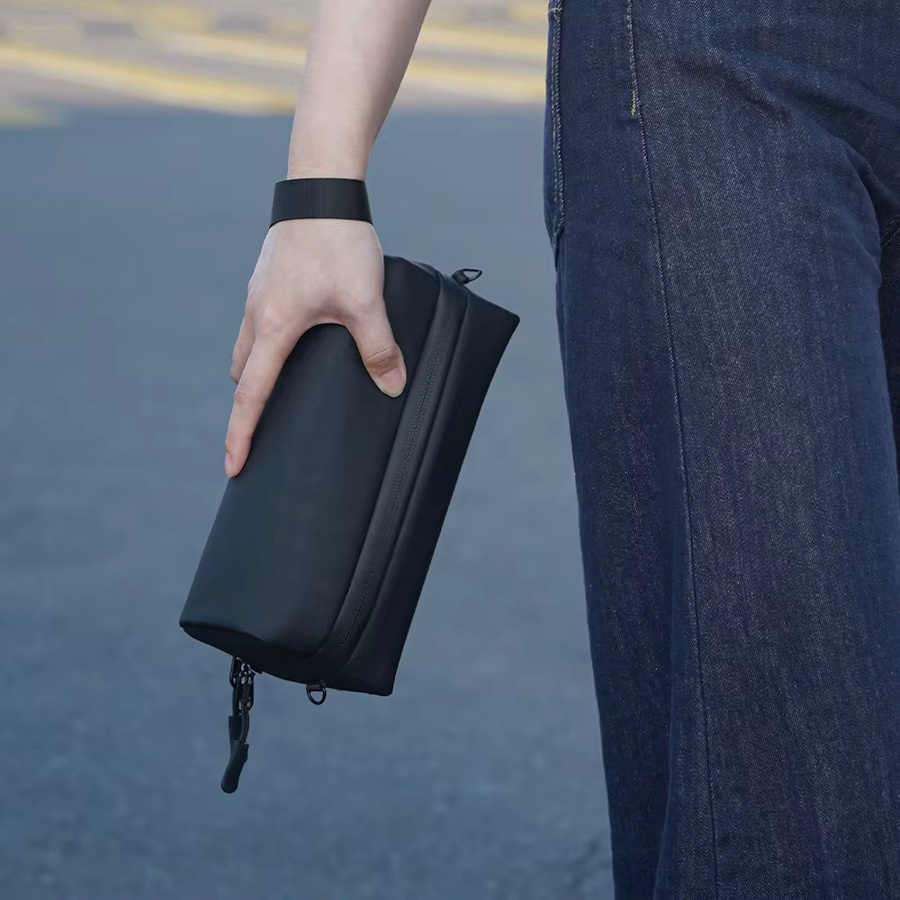 Flymile Tragetasche für DJI Pocket 3 und DJI Pocket 4, kratzfeste Outdoor-Umhängetasche in Schwarz - Bild 4