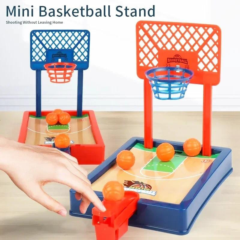 Yiran toy Desktop-Basketballspiel Mini-Schießmaschine blau - Bild 4