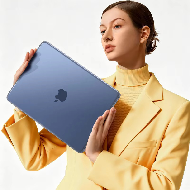 Schutzhülle für Apple MacBook Neo 13 Zoll Modell A3404 in Blau, matte Anti-Fingerabdruck und Anti-Kratzer Abdeckung - Bild 4