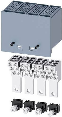 Siemens 3VA9114-0JF60 Leistungsschalterzubehör, Grau, B x H x T: 101,6 x 77,4 x 67 mm - Bild 1
