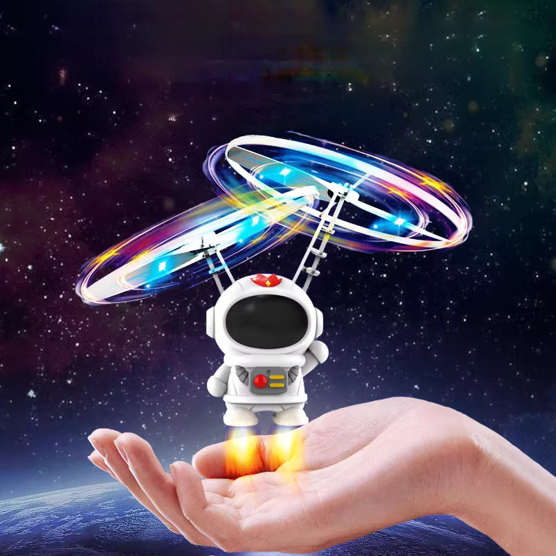 CONUSEA Fliegender Roboter UFO, Flugzeug, leuchtend, Weltraum - Bild 6