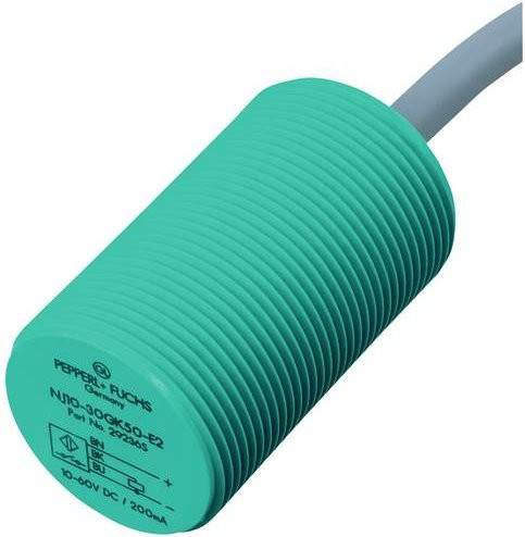 Pepperl+Fuchs Induktiver Sensor NBN25-30GK50-E1-M 248879 NPN in Grün - Bild 1