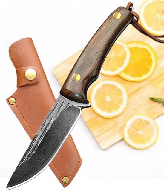 WXCOO Japanisches Ausbeinmesser aus Holz handgefertigt für Fleisch und Obst - Bild 1