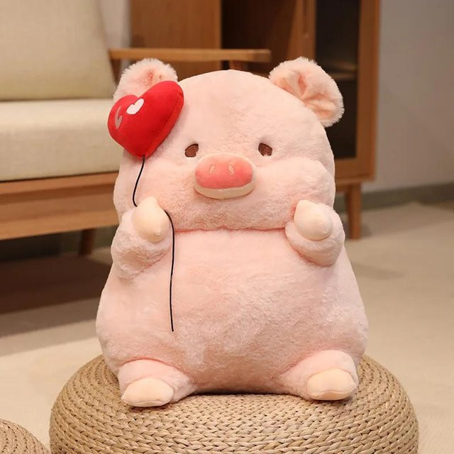 Yiran Health & Beauty Cartoon Engel Schwein Plüschtier, 55cm - Bild 1