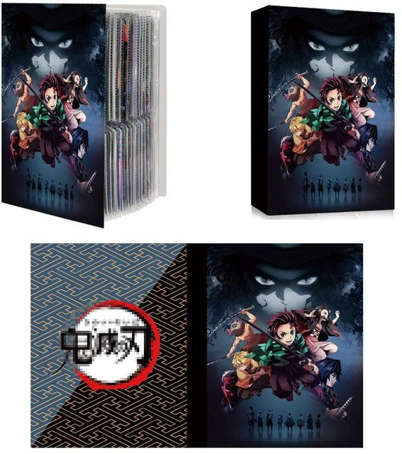 Anime Dämonentöter Kamado Tanjirou Kartenalbum für 120 Sammelkarten in Mehrfarbig - Bild 1