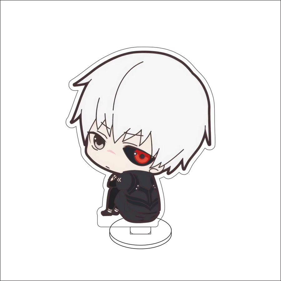 Bandai Tokyo Ghoul Kaneki Ken Touka Kirishima Ayato Acryl-Figur Ständer, 10cm - Bild 2